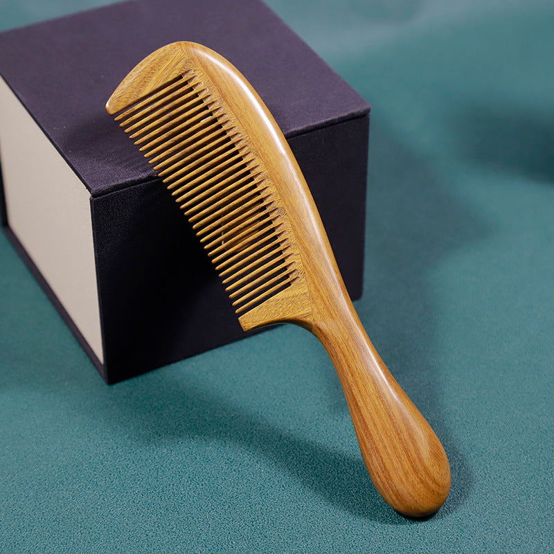 Jade Sandalwood  Hair Comb