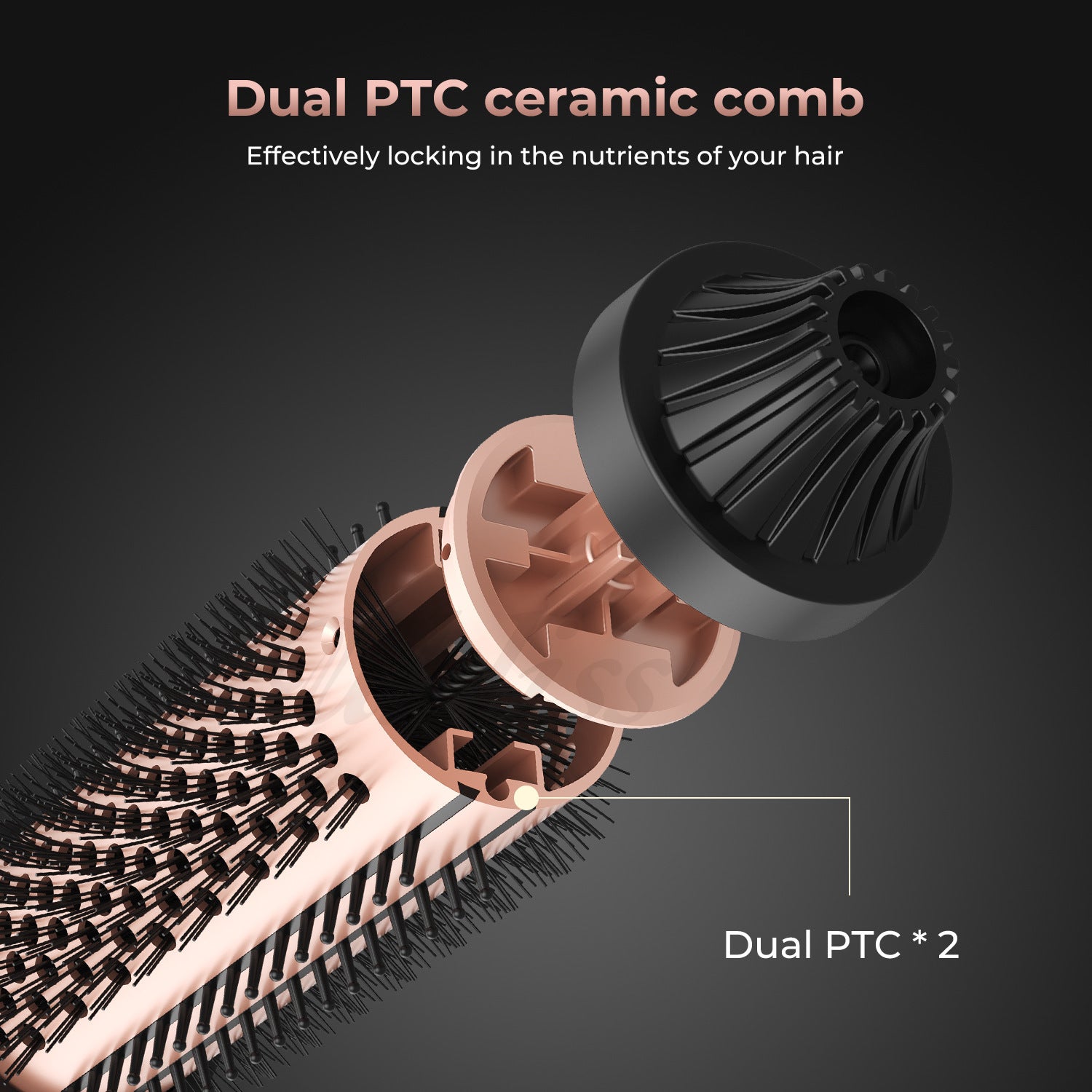 Multifunctional Electric Curling Hair Comb