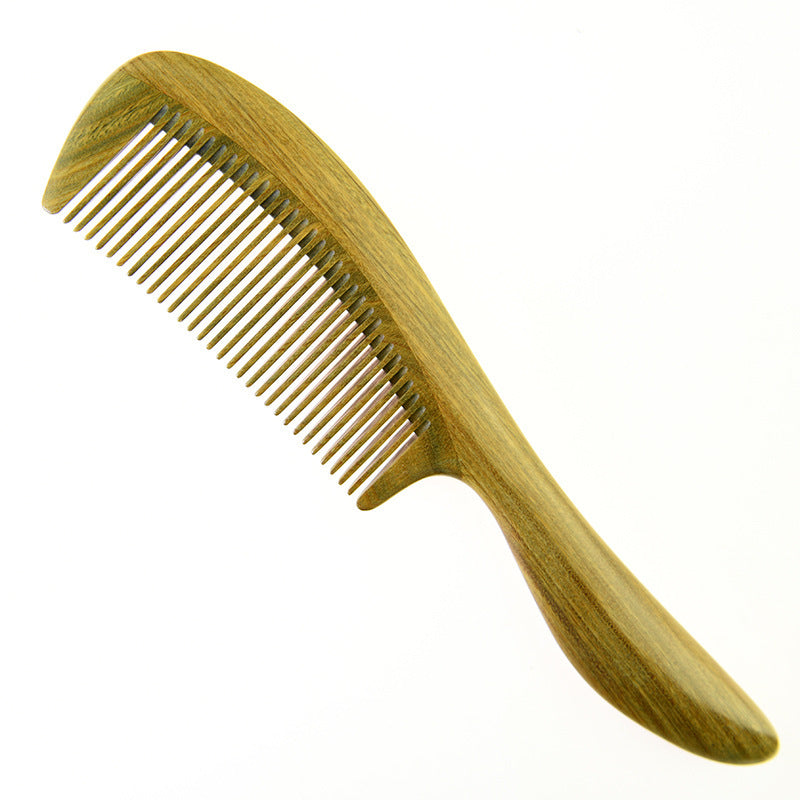 Jade Sandalwood  Hair Comb