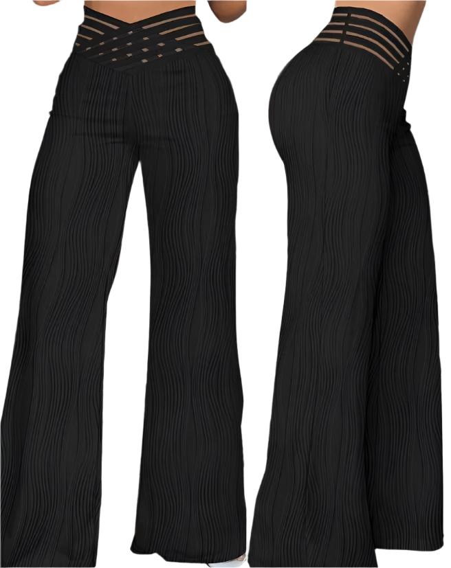 Pleated  Wide Leg Pants