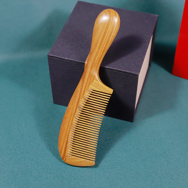 Jade Sandalwood  Hair Comb