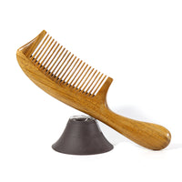 Jade Sandalwood  Hair Comb