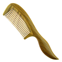 Jade Sandalwood  Hair Comb