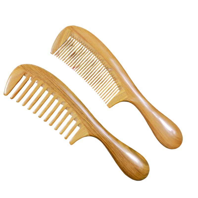 Jade Sandalwood  Hair Comb