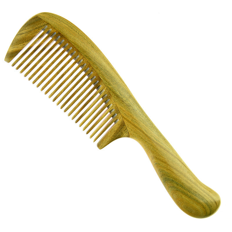 Jade Sandalwood  Hair Comb