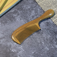 Jade Sandalwood  Hair Comb