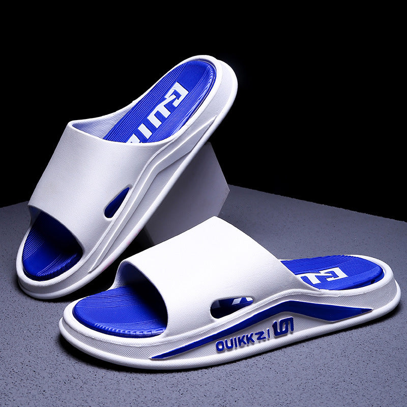 New Summer Sandals Fashion Trendy Men&#039;s Slippers Casual Soft Bottom Outer Wear Thick Bottom Beach Indoor Slippers Men&#039;s Wholesale