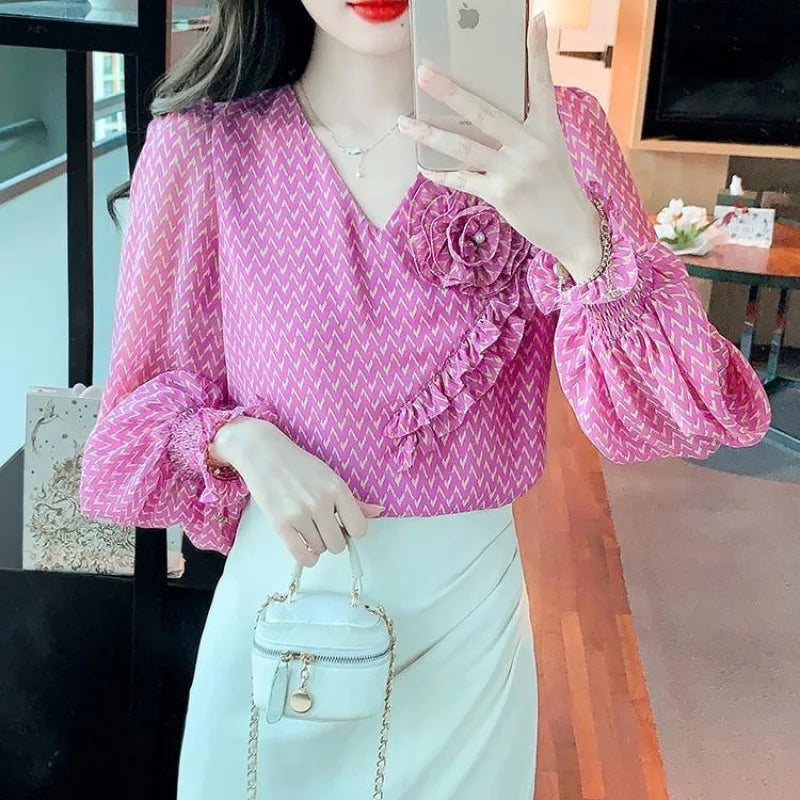 Fashion Pink Blouse