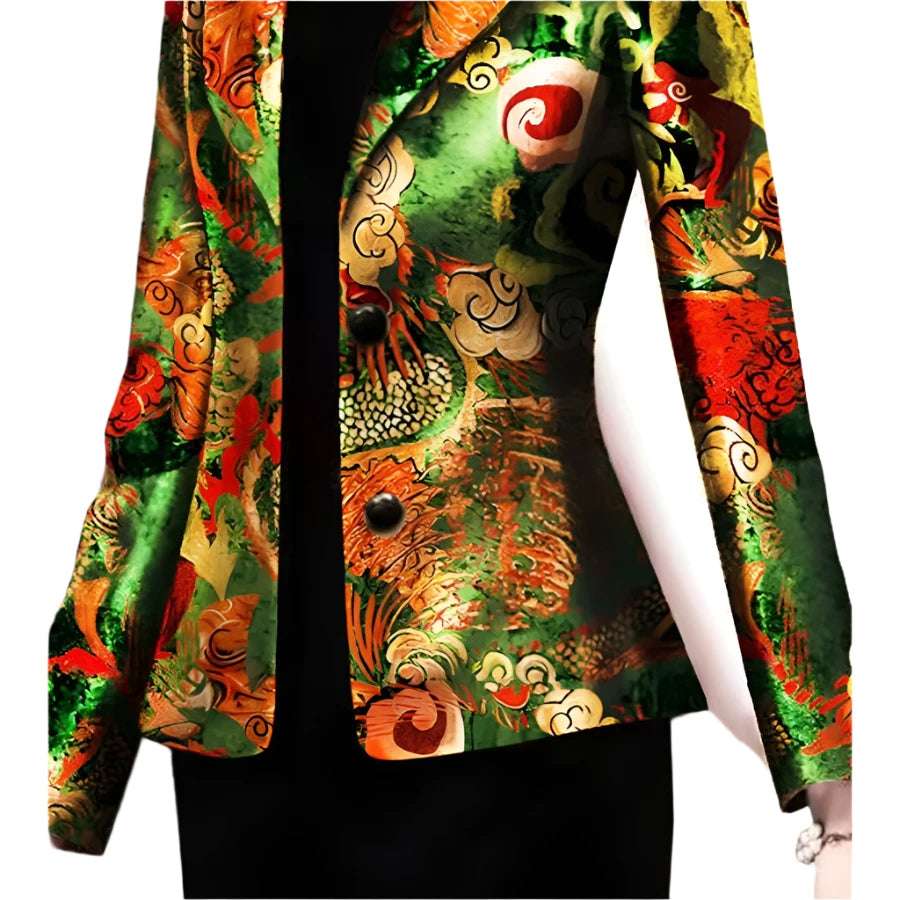 Korean New printed Blazer