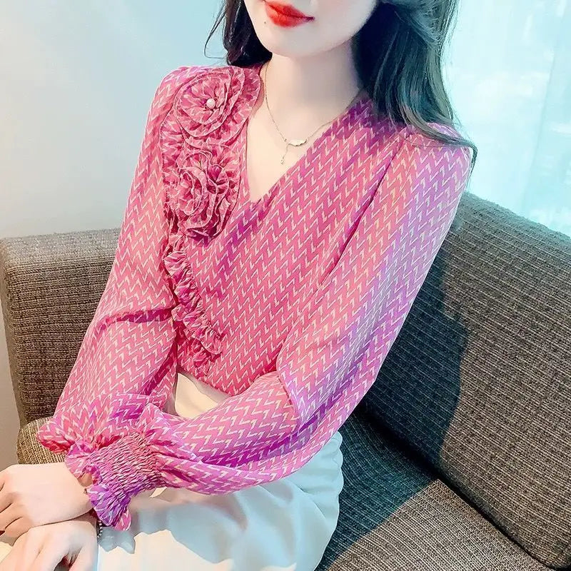 Fashion Pink Blouse