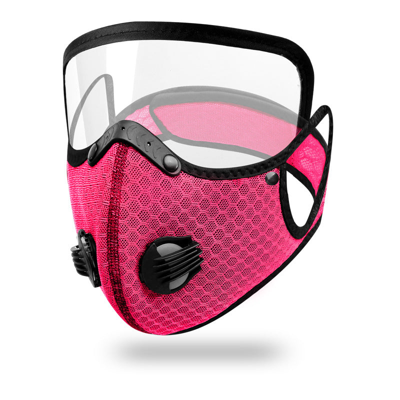 Cycling Mask With Breathing Valve