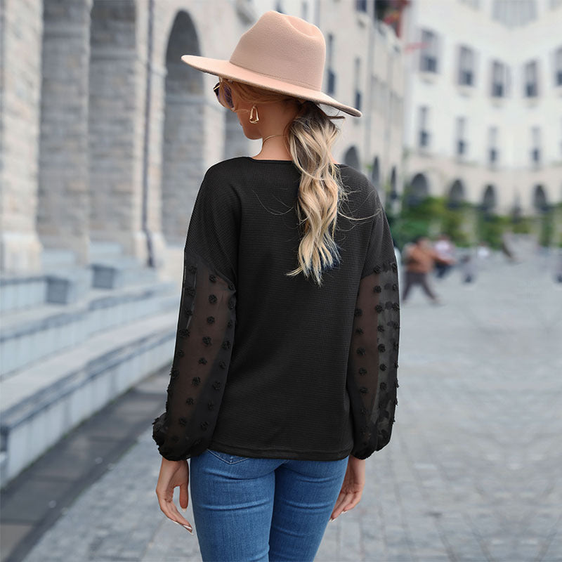 Casual Long Sleeved Pullover Sweater