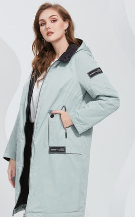Trendy Padded Trench