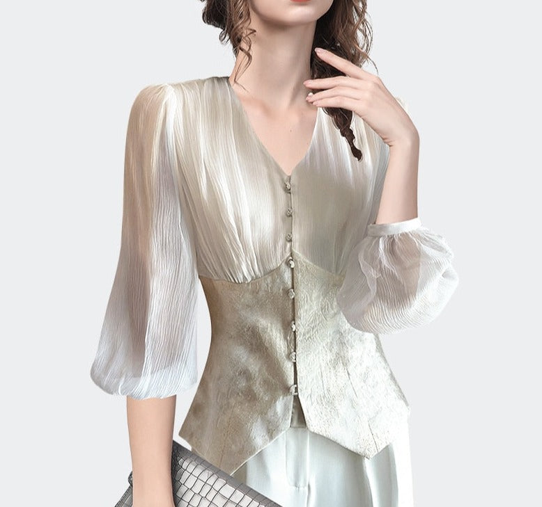 Court Style Blouse