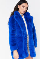 Lady Faux Fur Coat